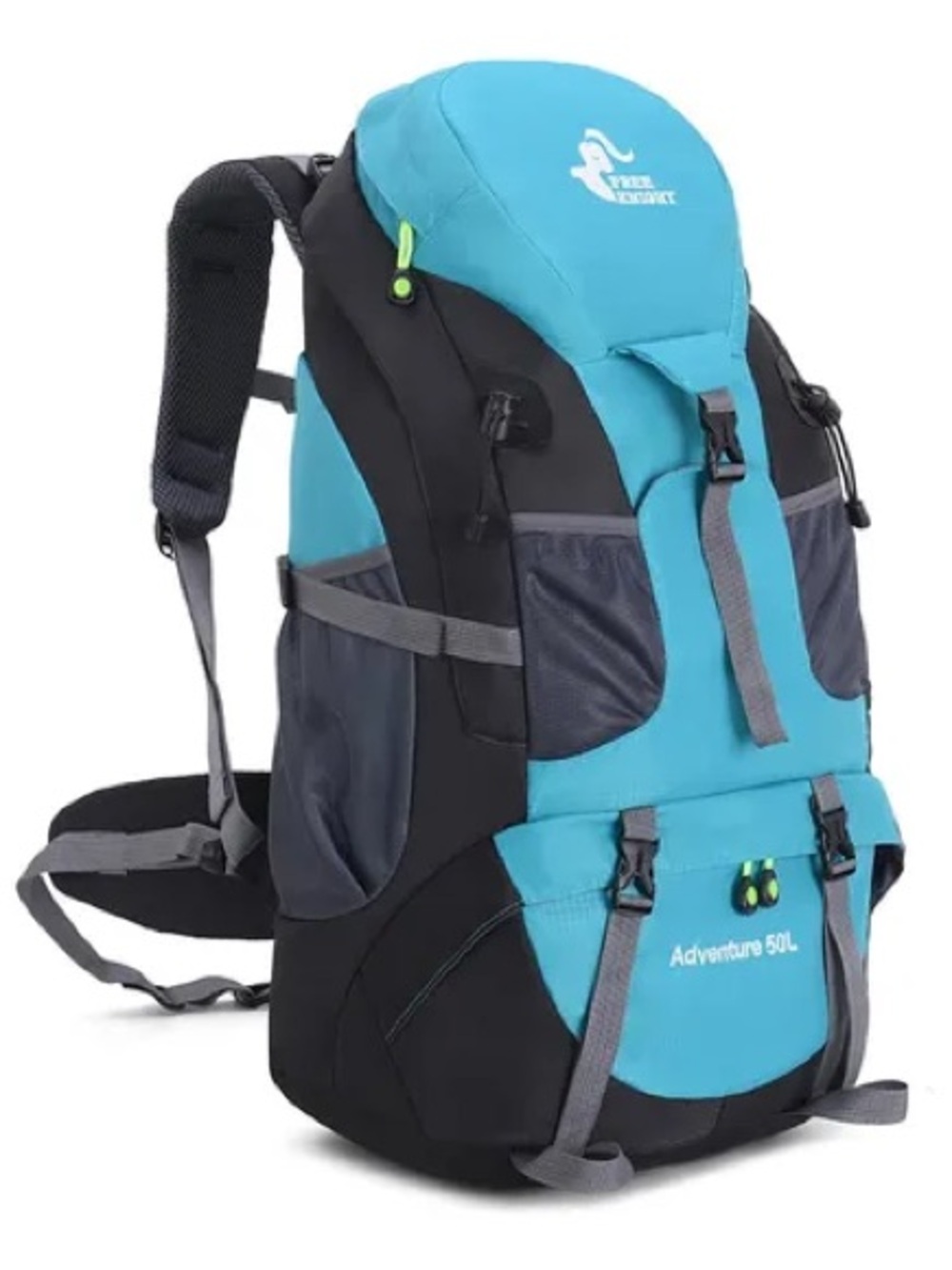 Free Knight Adventure Pack 50L  multiple straps for securing gear